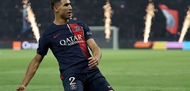 حكيمي يقود باريس سان جيرمان لتجاوز بريست بفوز جديد